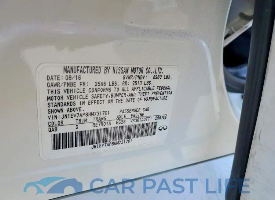 JN1EV7AP8HM731701# 12