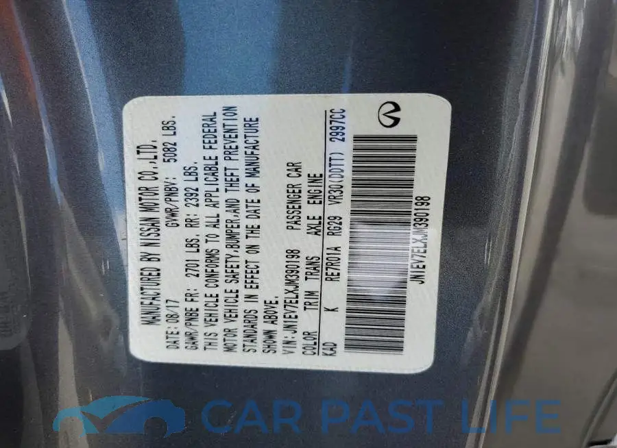 JN1EV7ELXJM390198# 13