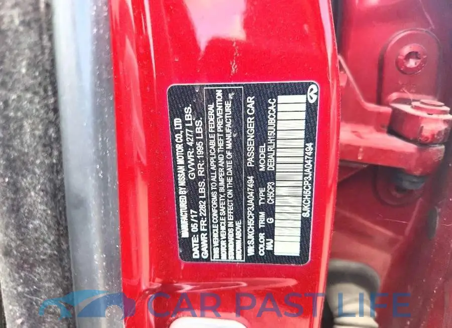 SJKCH5CP3JA047494# 12