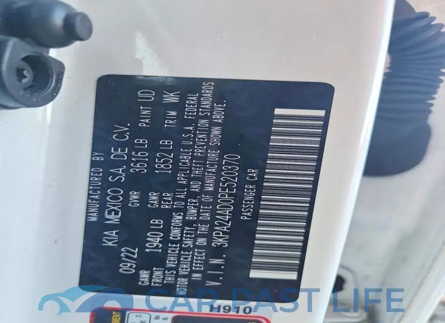 3KPA24AD0PE520370# 12