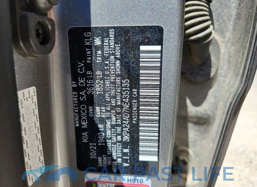 3KPA24AD7NE435135# 12