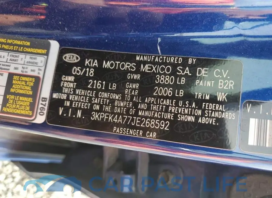 3KPFK4A77JE268592# 12