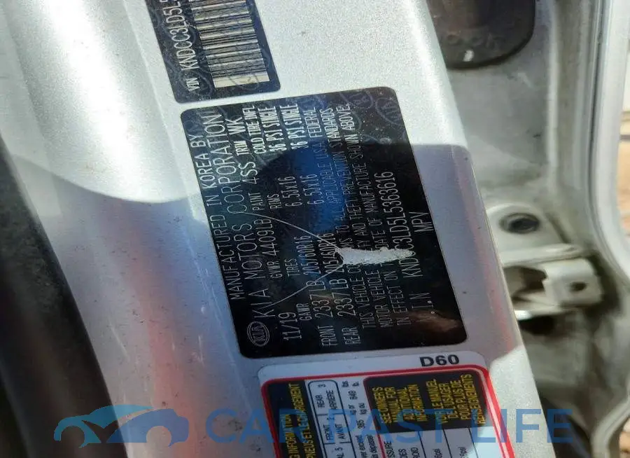 KNDCC3LD5L5363616# 14