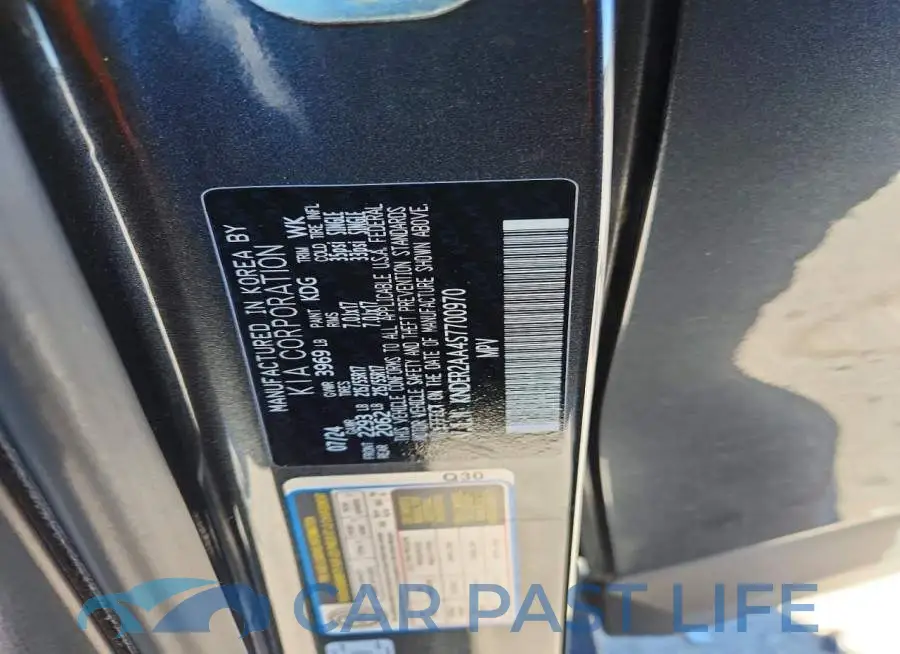 KNDER2AA4S7700970# 13