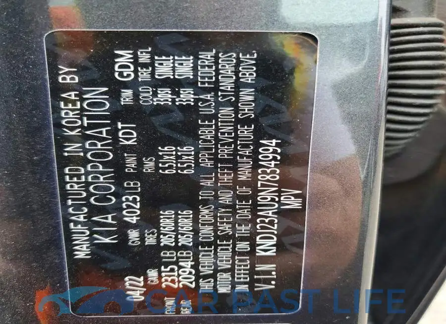 KNDJ23AU9N7834994# 12