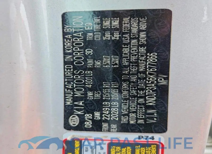 KNDJP3A56K7677866# 12