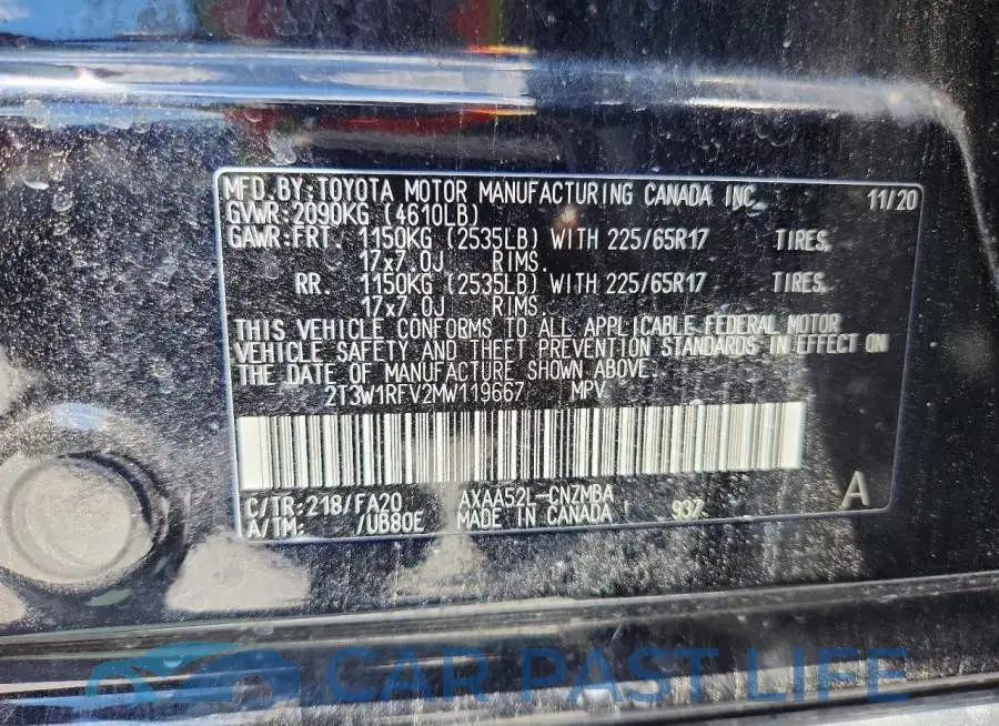 2T3W1RFV2MW119667# 12