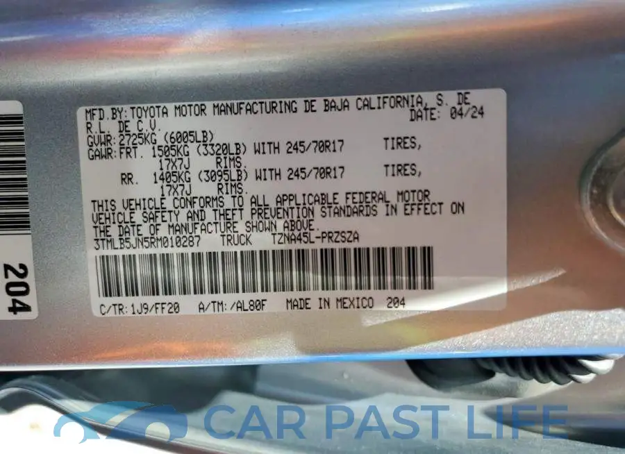 3TMLB5JN5RM010287# 12