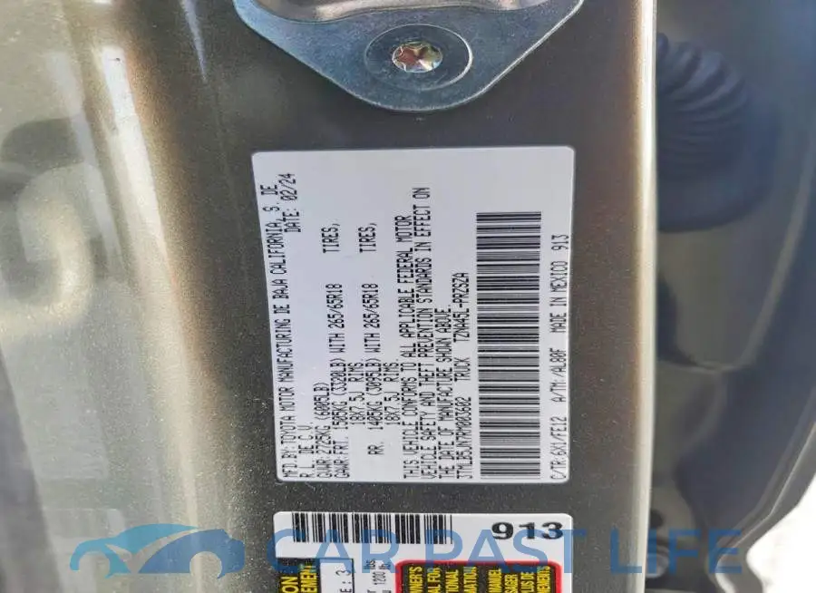 3TMLB5JN7RM003602# 12