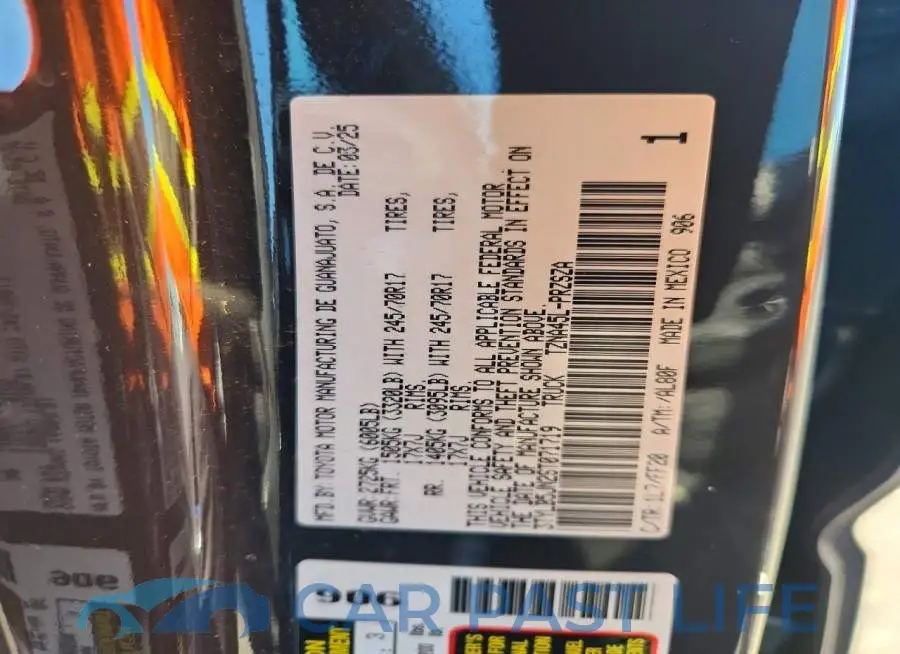 3TYLB5JN2ST071719# 13