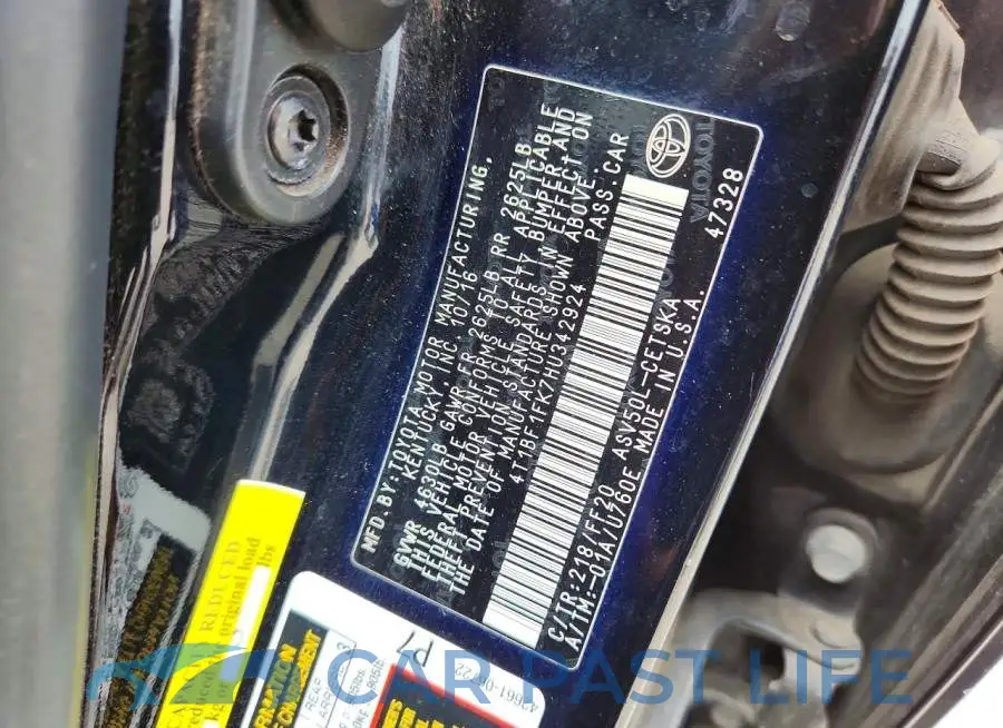 4T1BF1FK7HU342924# 13
