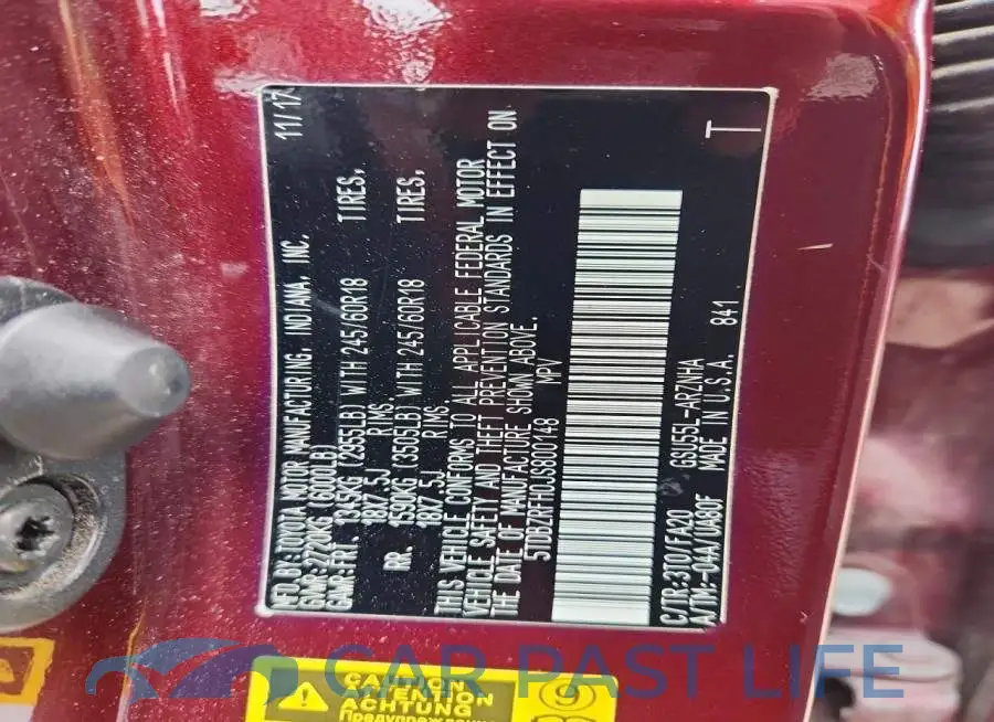 5TDBZRFH0JS800148# 13