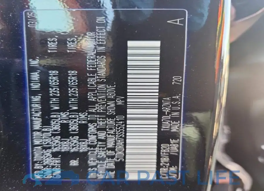 5TDKDRAH7SS552410# 13