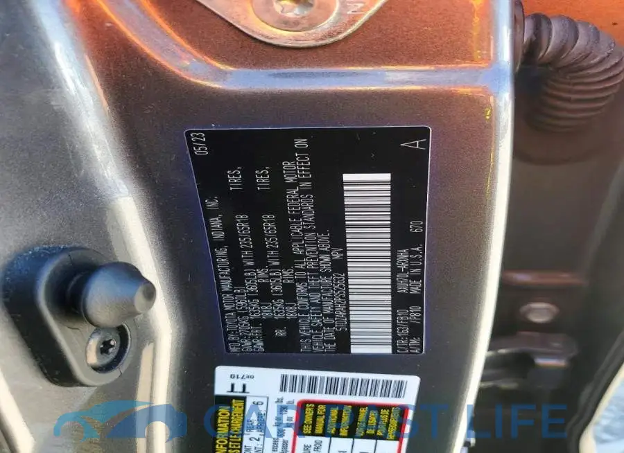 5TDZARAH2PS525632# 13