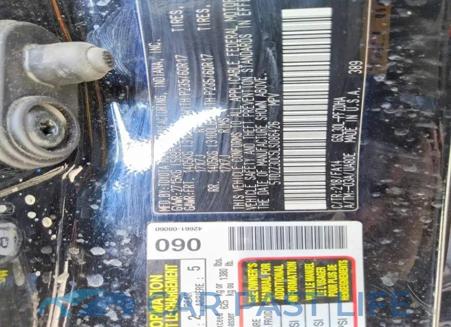 5TDZZ3DC5LS086426# 13