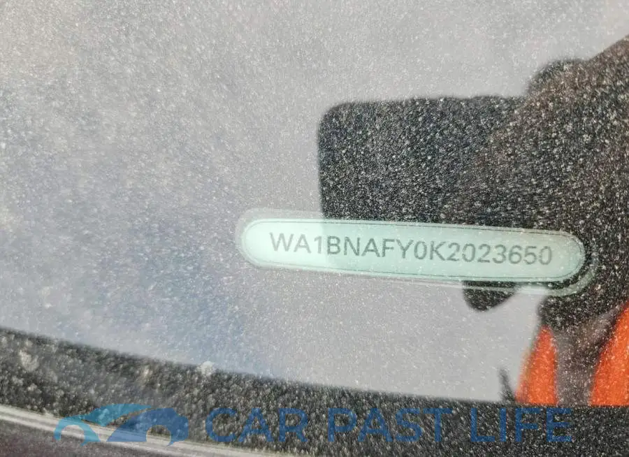 WA1BNAFY0K2023650# 12