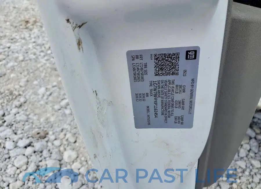 1GTW7BFPXP1162454# 13