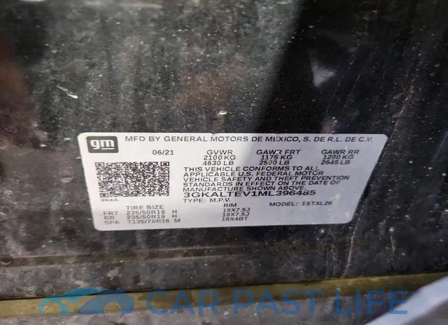 3GKALTEV1ML396485# 13