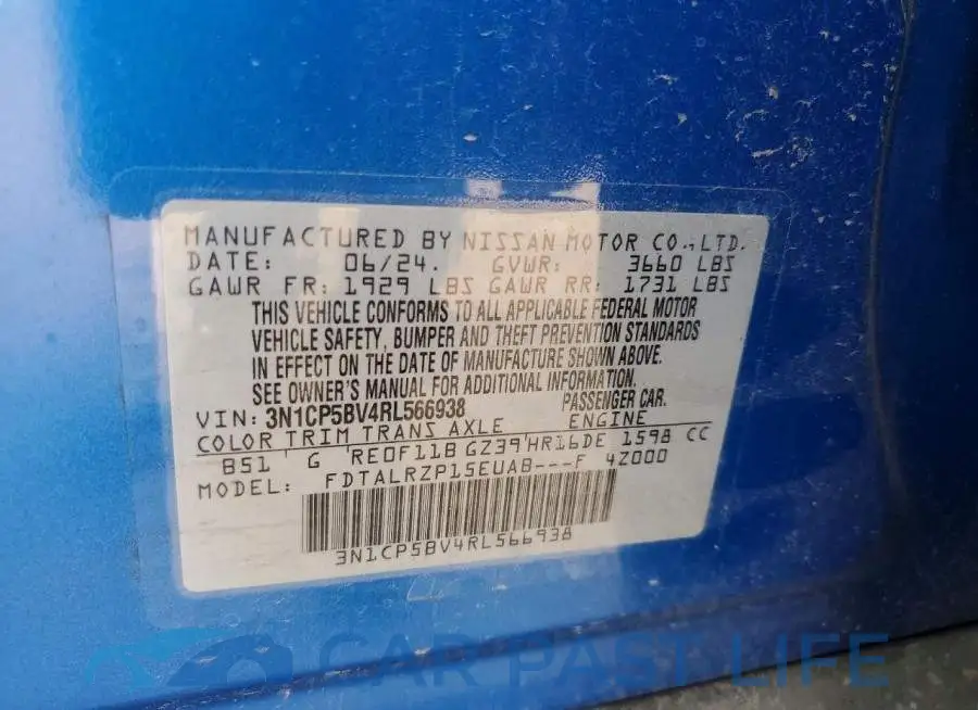 3N1CP5BV4RL566938# 12