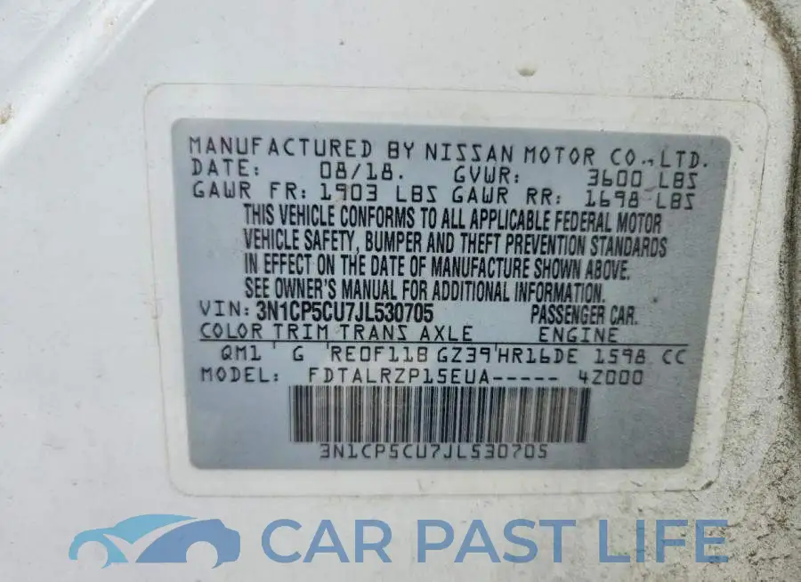 3N1CP5CU7JL530705# 13