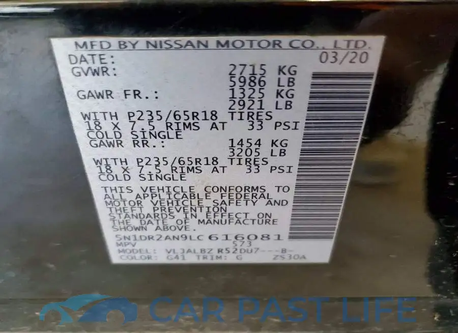 5N1DR2AN9LC616081# 13