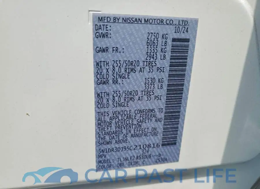5N1DR3DJ9SC210816# 14