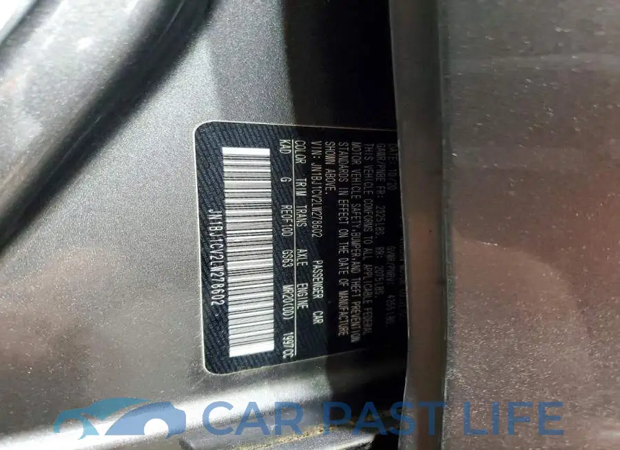JN1BJ1CV2LW278602# 14