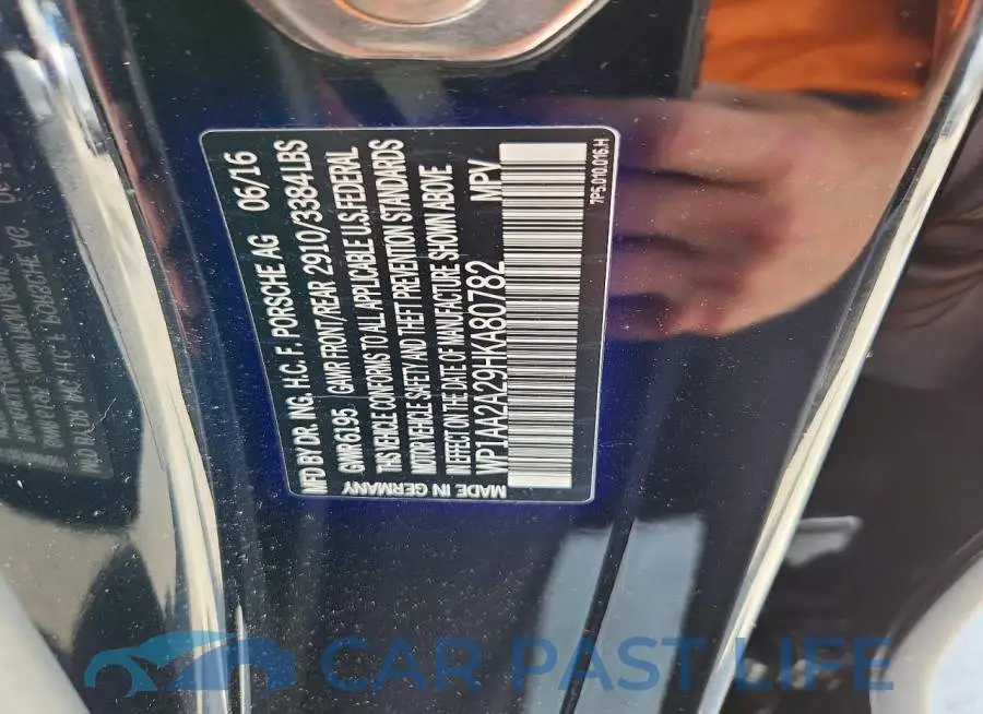 WP1AA2A29HKA80782# 14