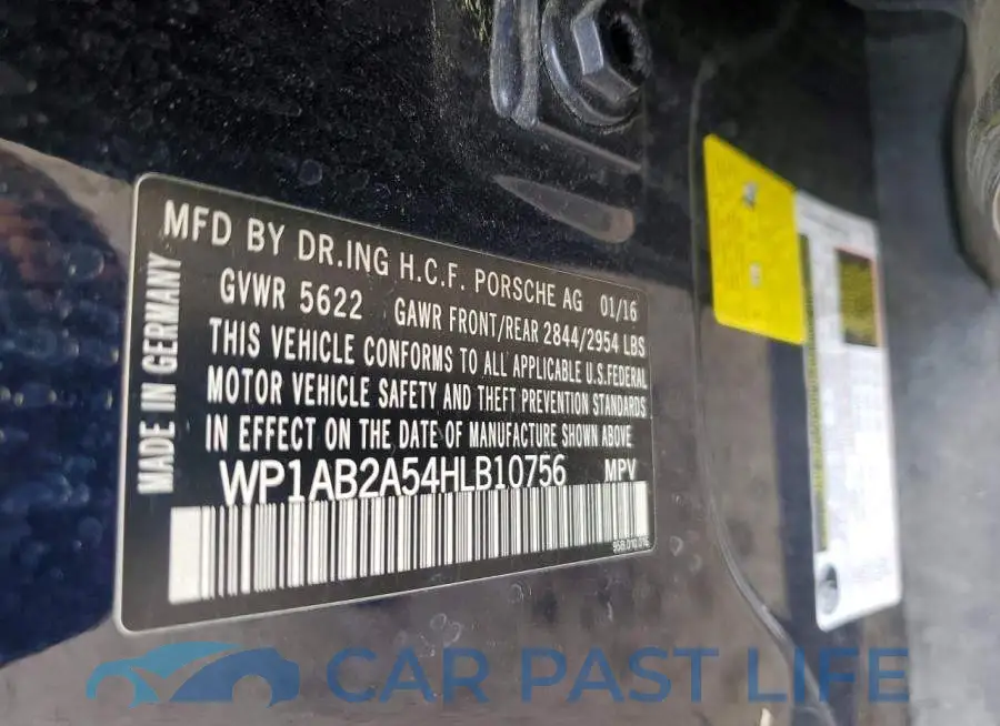 WP1AB2A54HLB10756# 13