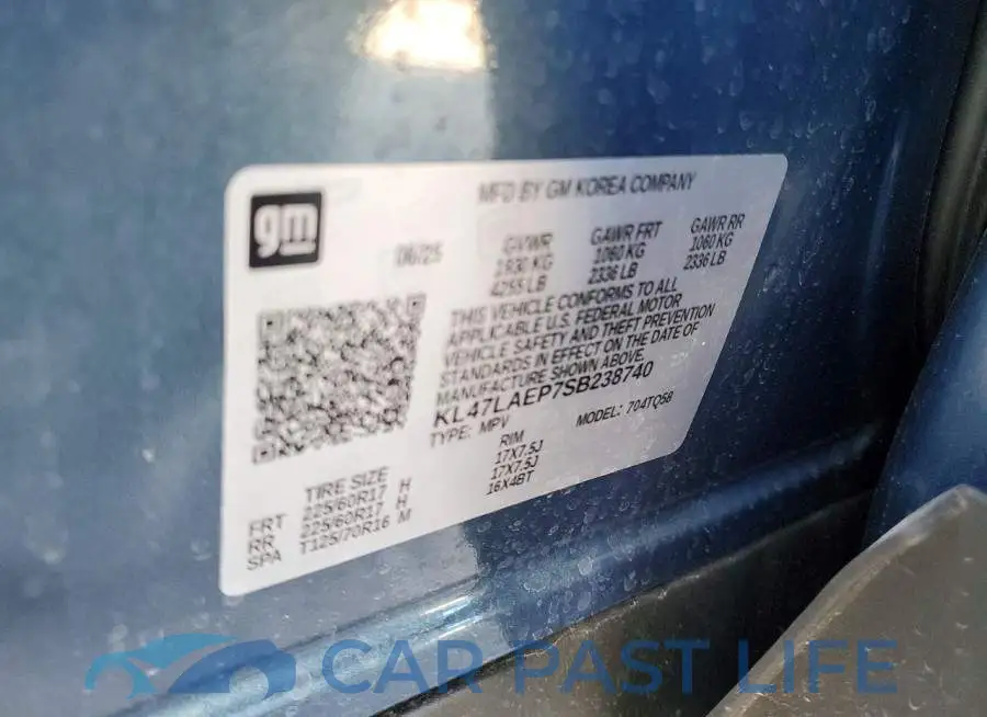 KL47LAEP7SB238740# 12