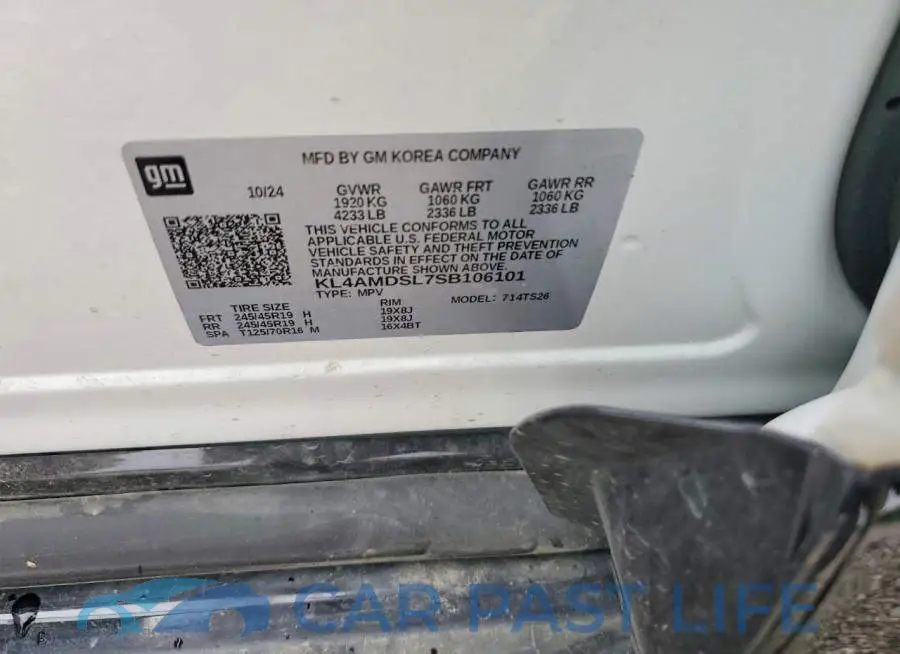 KL4AMDSL7SB106101# 14