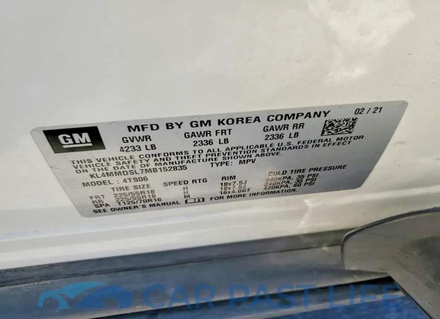 KL4MMDSL7MB152835# 12