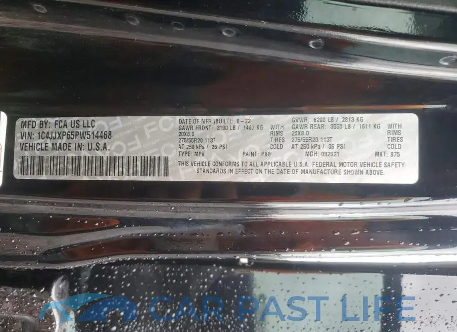 1C4JJXP65PW514468# 12