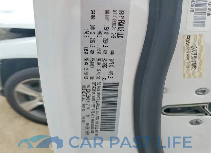 1C4NJDEBXHD101152# 12