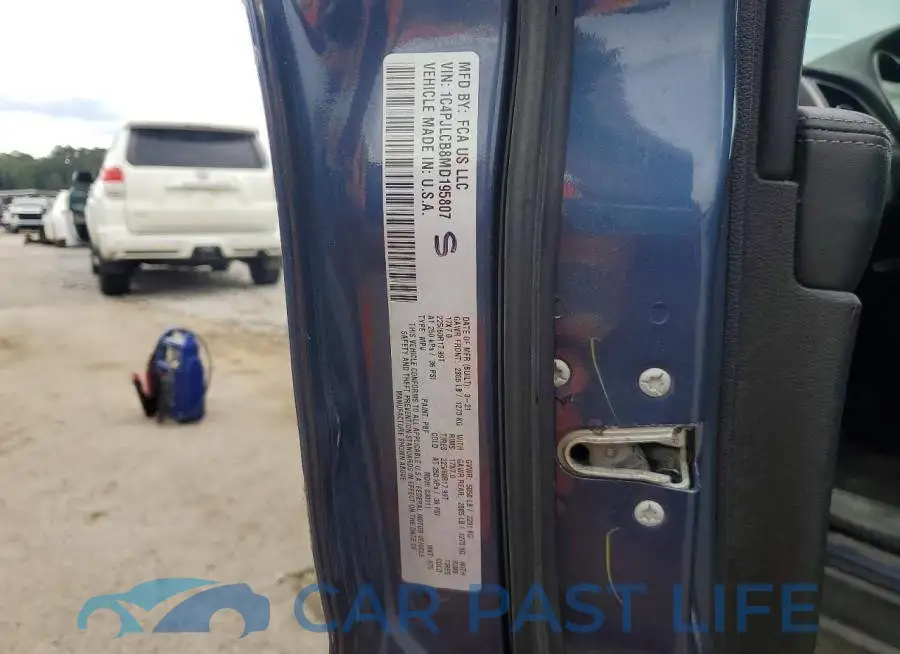 1C4PJLCB8MD195807# 13