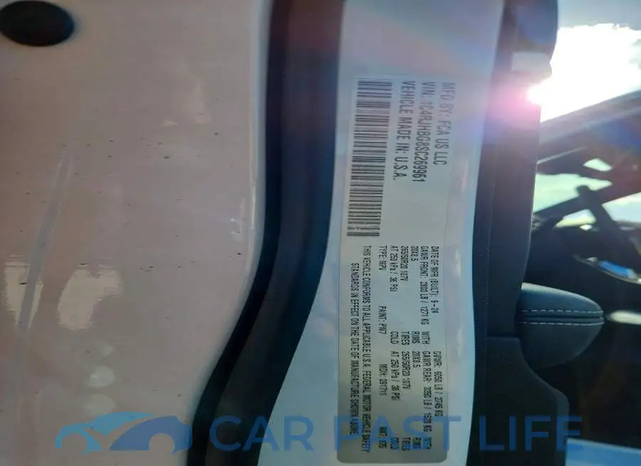 1C4RJHBG8SC269961# 13