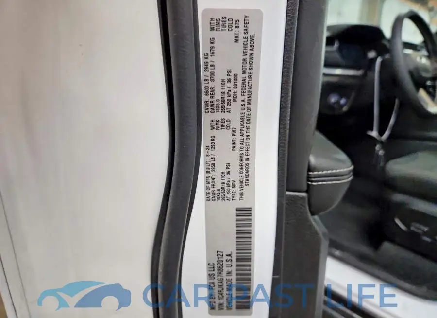 1C4RJKAG7R8620127# 14