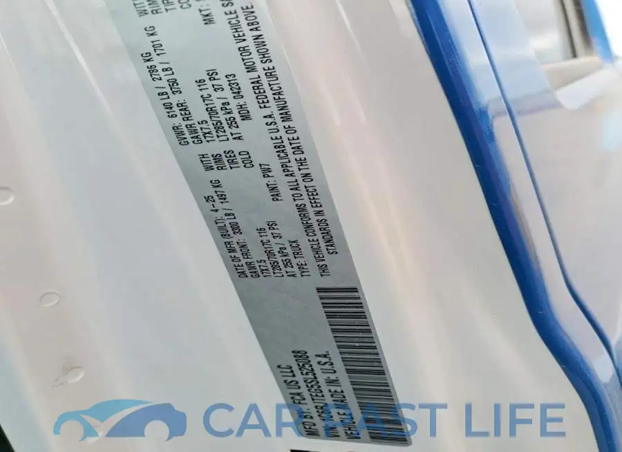 1C6RJTEG5SL525088# 14
