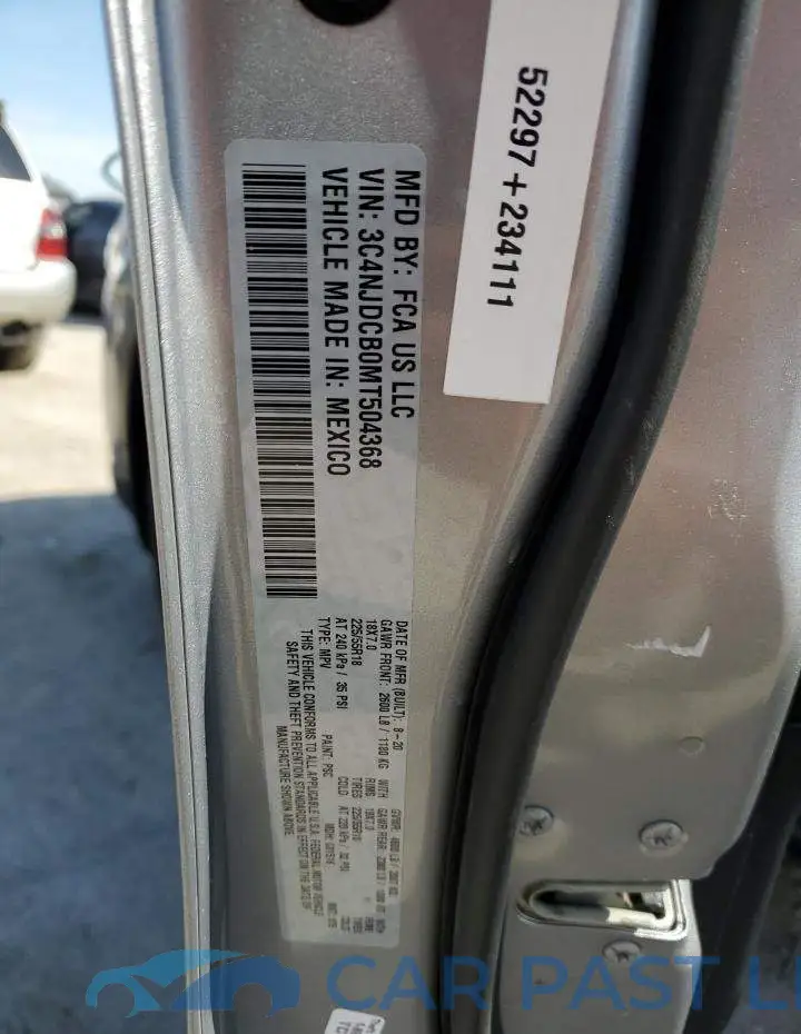3C4NJDCB0MT504368# 13