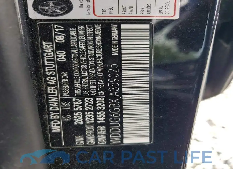 WDDUG6GBXJA359025# 13