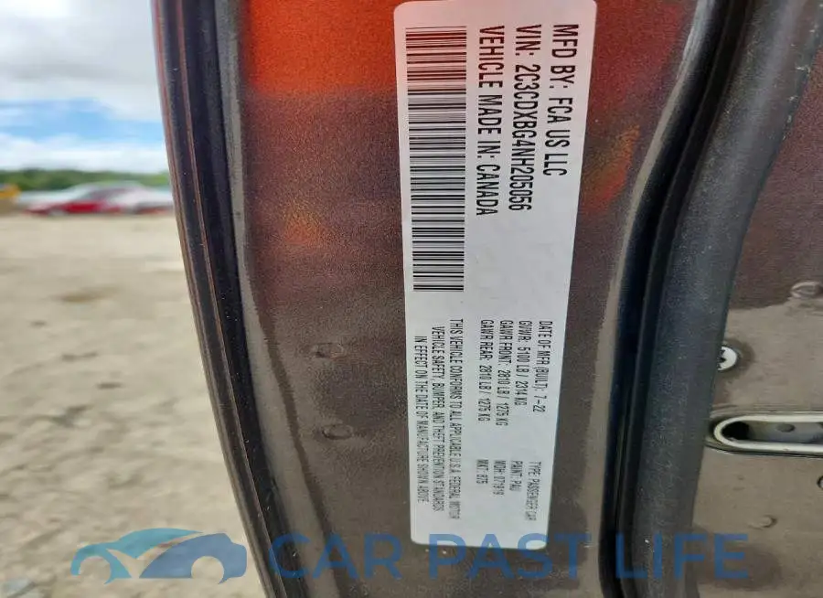 2C3CDXBG4NH205056# 13