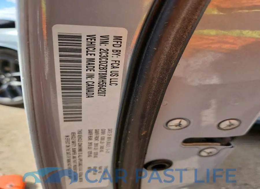 2C3CDZBT8MH564207# 13
