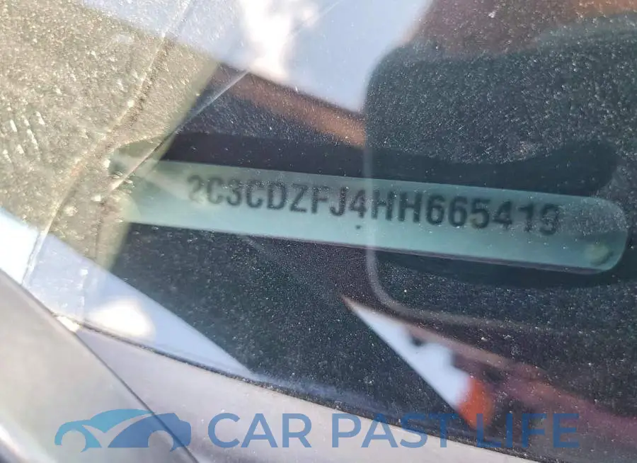 2C3CDZFJ4HH665419# 12