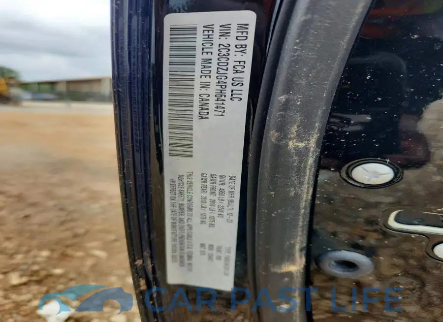 2C3CDZJG4PH641471# 13