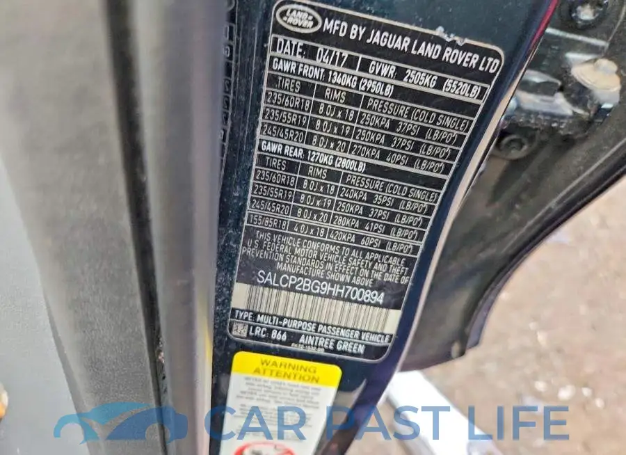 SALCP2BG9HH700894# 12