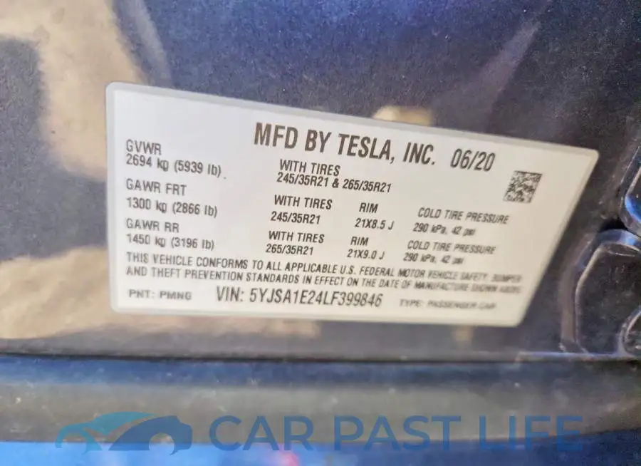 5YJSA1E24LF399846# 12