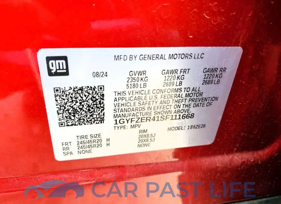1GYFZER41SF111668# 13