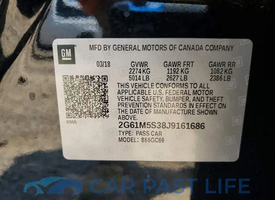 2G61M5S38J9161686# 12