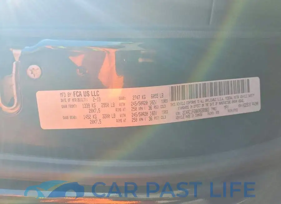 2C4RC1FG8KR638983# 13