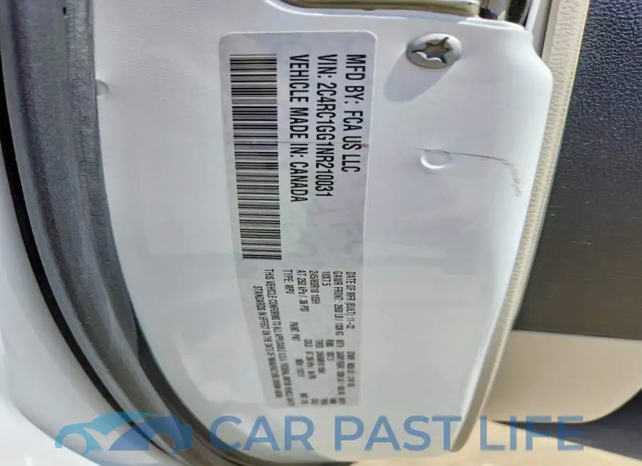 2C4RC1GG1NR210031# 12